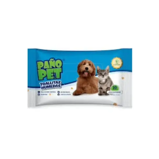 [10071] Toallitas húmedas Paño Pet x 30 unidades