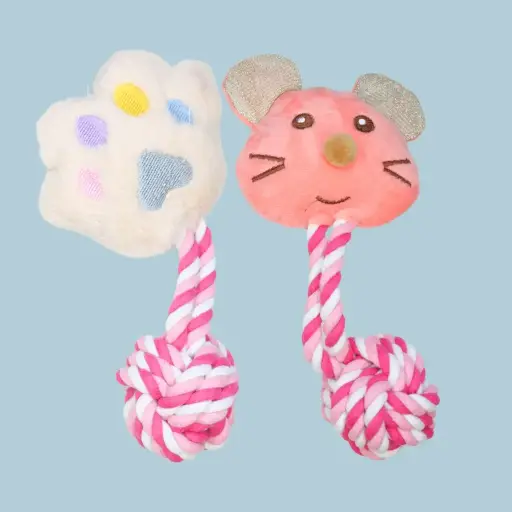 [8673250629134] Mordillo soga con peluche