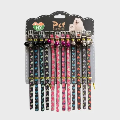 [8688240523361] Collar para gato corazón