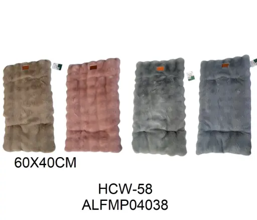 [6937251204038] Alfombra peluche 60 x 40 cm