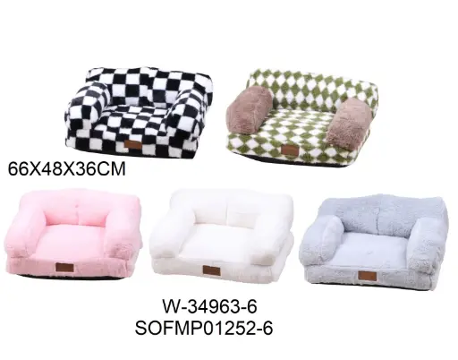 [6937241201252] Sofá peluche 66 x 48 x 36cm