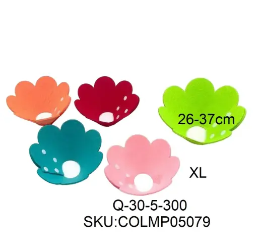 [6937240805079] Collar isabelino flor Talle XL 26-37cm