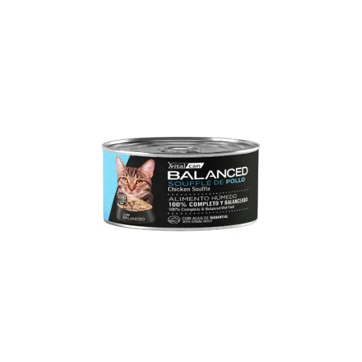 [132202] Balanced Souffle de Merluza Gato Adulto x 85gr 