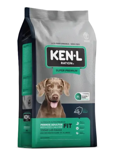 [11718-G] Ken-L SUPER PREMIUM Dog Adultos Reduced Calorie Fit x 15kg